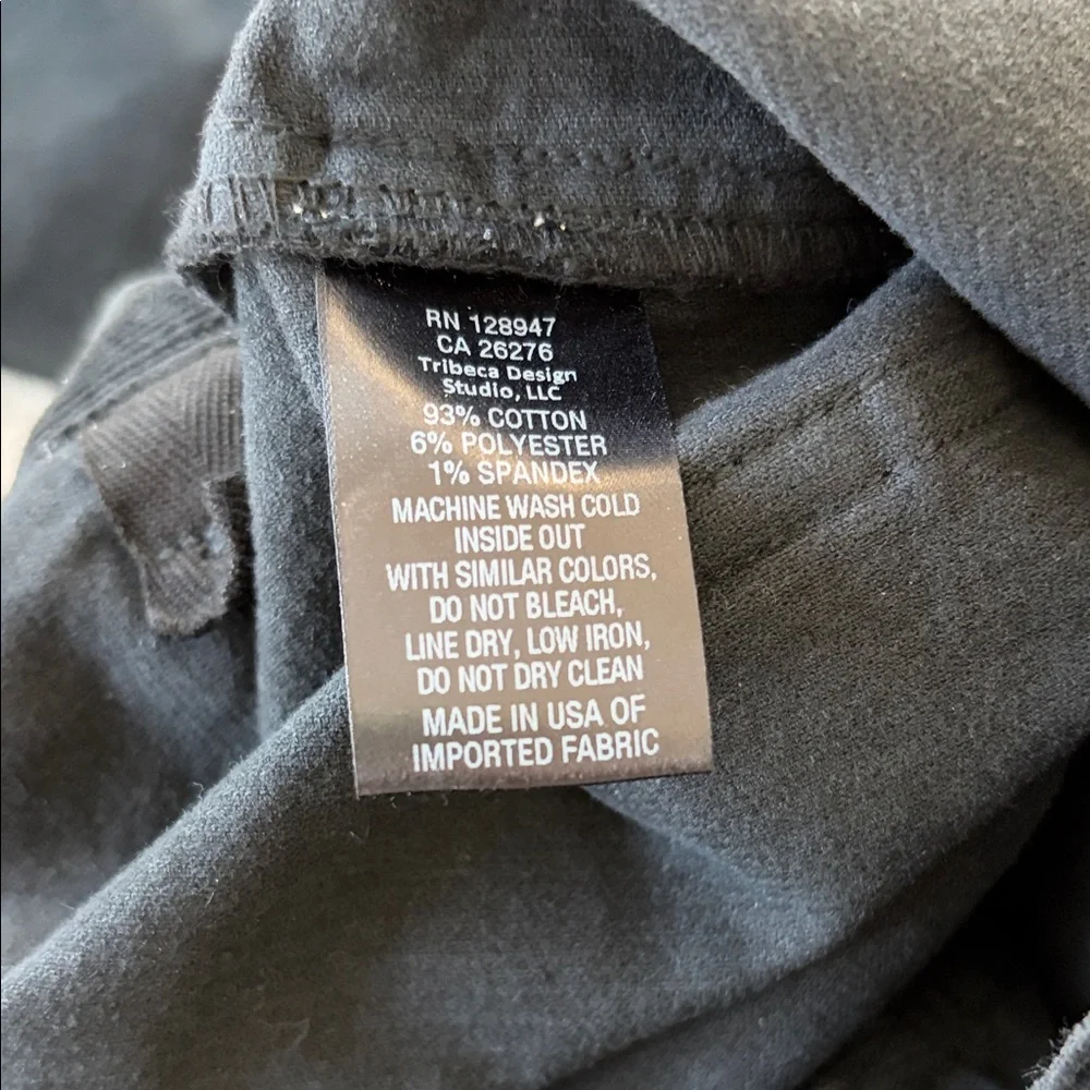 Nili Lotan Shon Corduroy Pant in Carbon Black - Picture 3 of 3